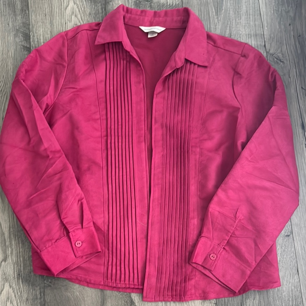 Christopher & Banks Women’s Vibrant Pink Jacket